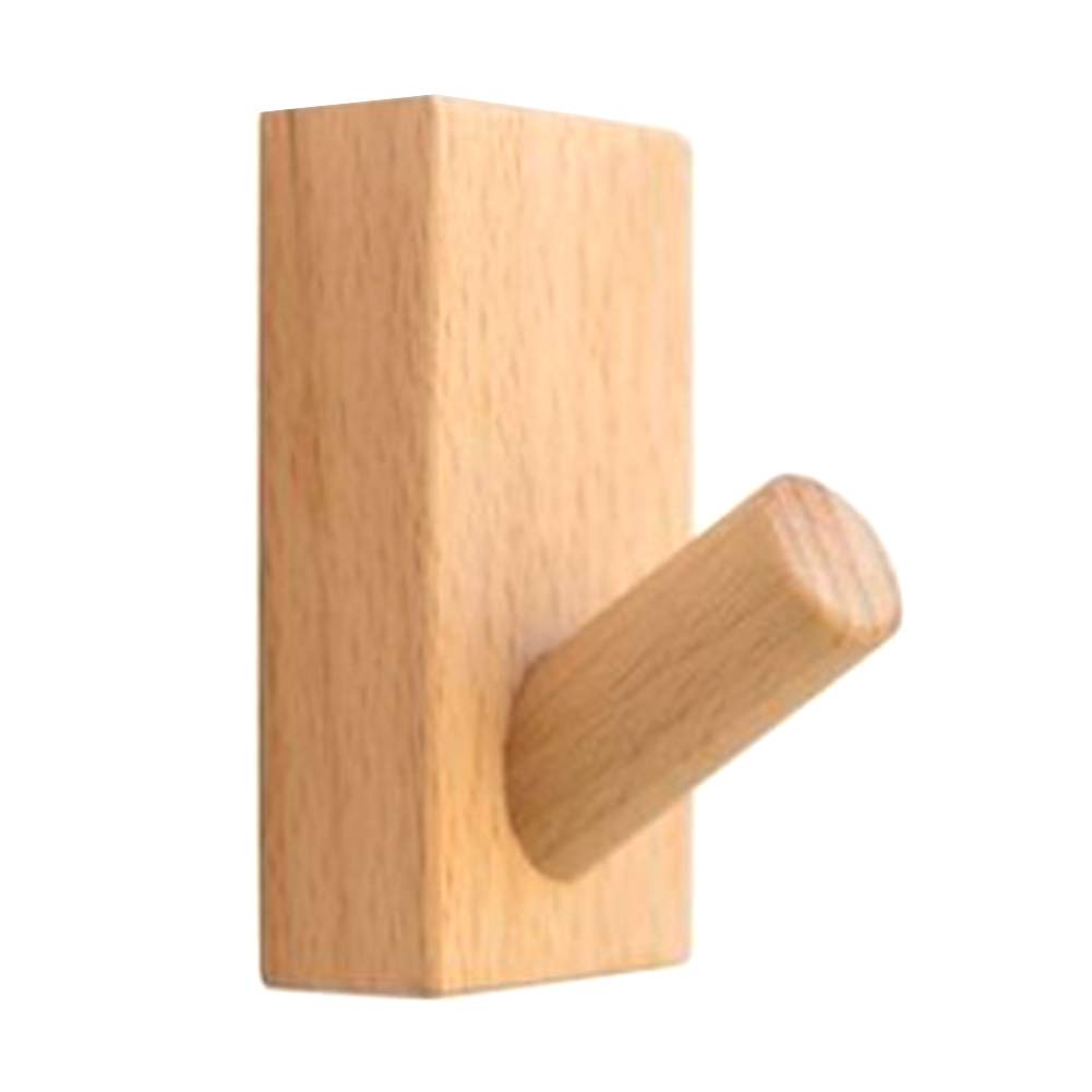 Amazon.co.jp: Yicdfur 壁 かけ フック ウォールハンガー 木製